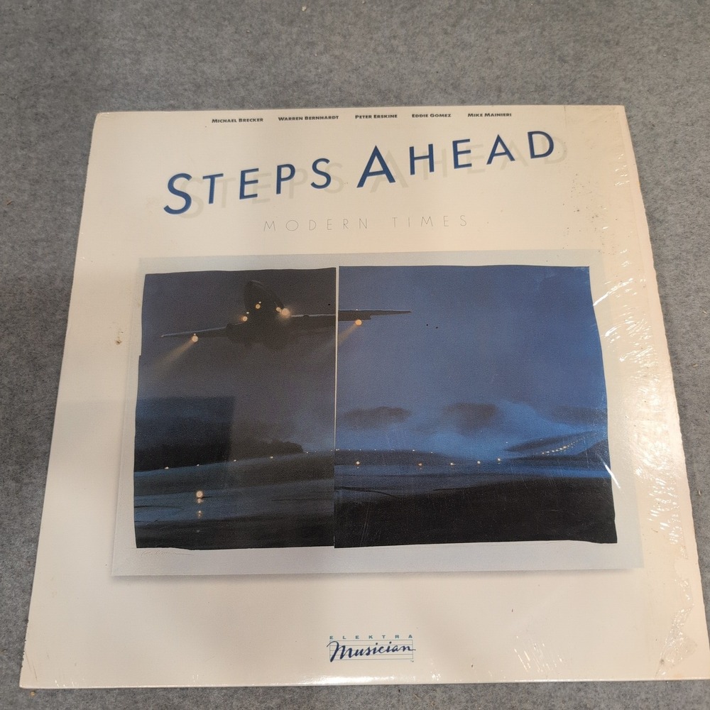 Steps Ahead Modern Times Vinyl LP 1984 Elektra Musician 60351-1-E Michael Brecke - Picture 1 of 6